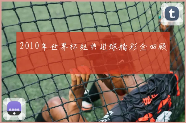 2010年世界杯经典进球精彩全回顾