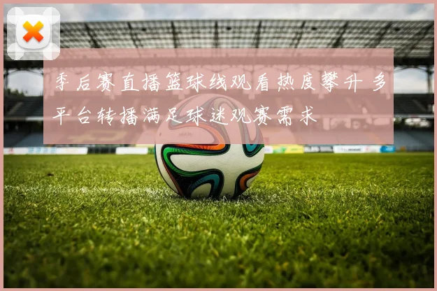 季后赛直播篮球线观看热度攀升 多平台转播满足球迷观赛需求